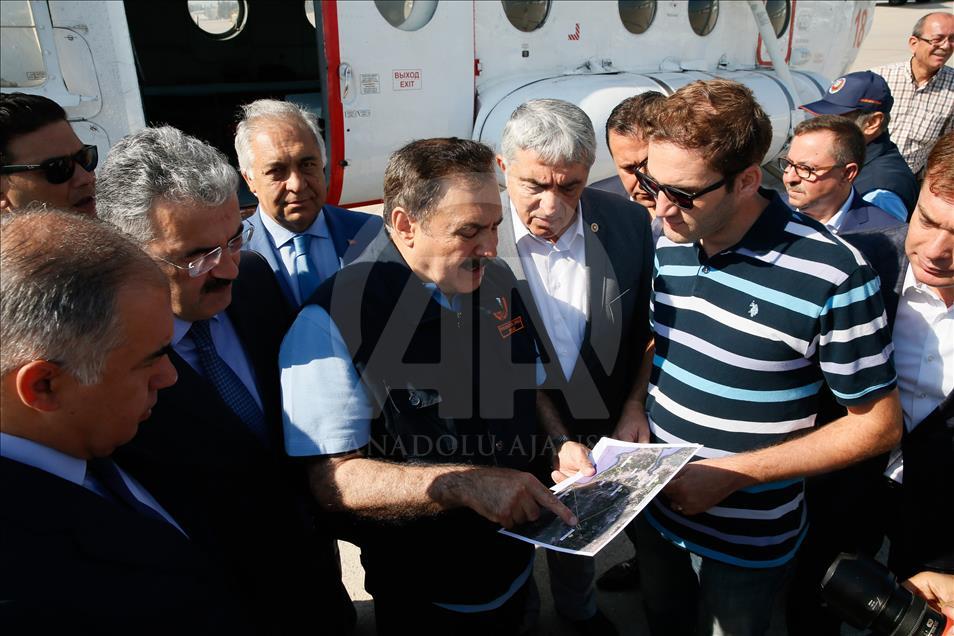 Orman ve Su İşleri Bakanı Veysel Eroğlu, İzmir'de