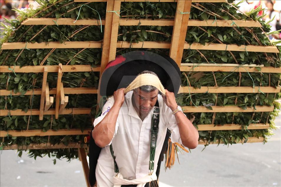 Colombians celebrate The Medellin Flower Festival