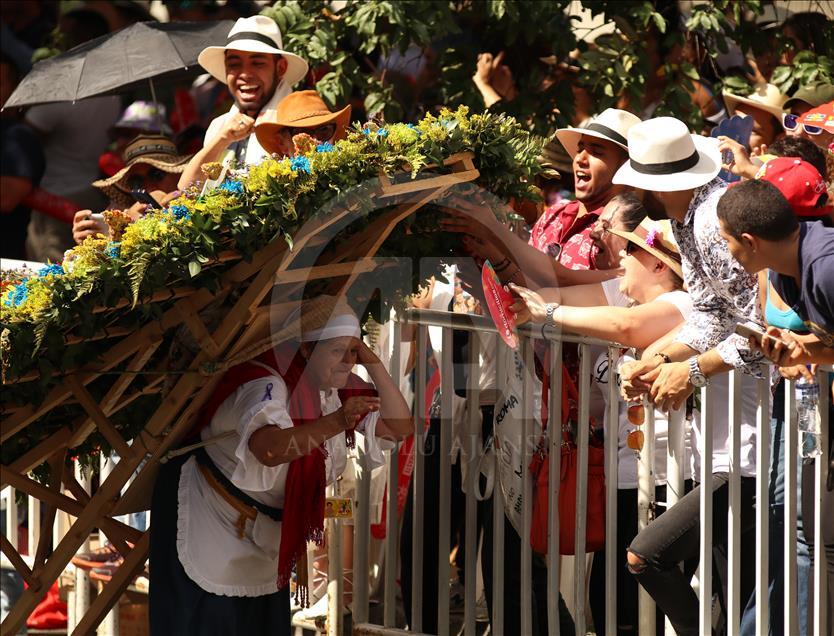 Colombians celebrate The Medellin Flower Festival