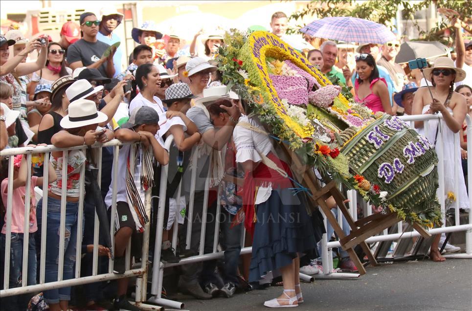 Colombians celebrate The Medellin Flower Festival