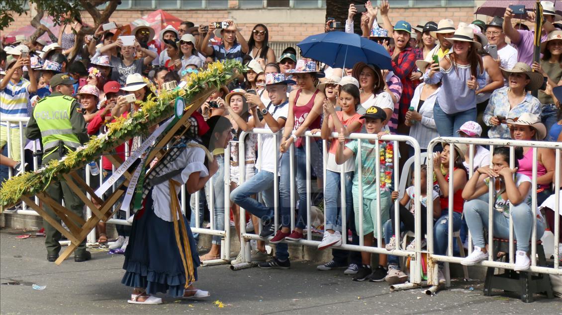 Colombians celebrate The Medellin Flower Festival