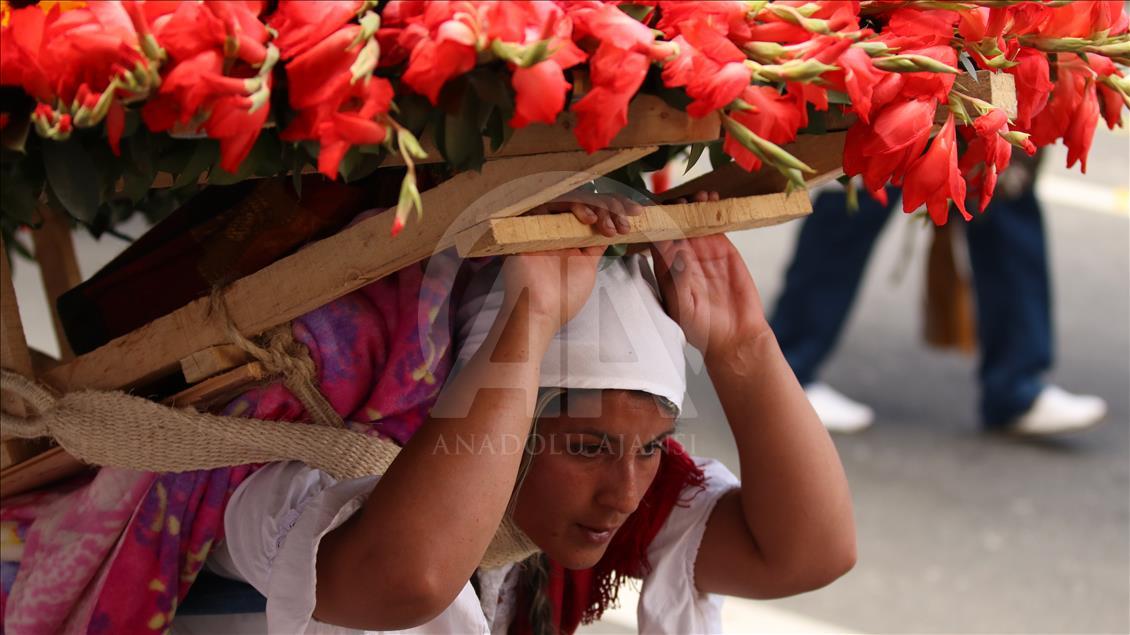 Colombians celebrate The Medellin Flower Festival