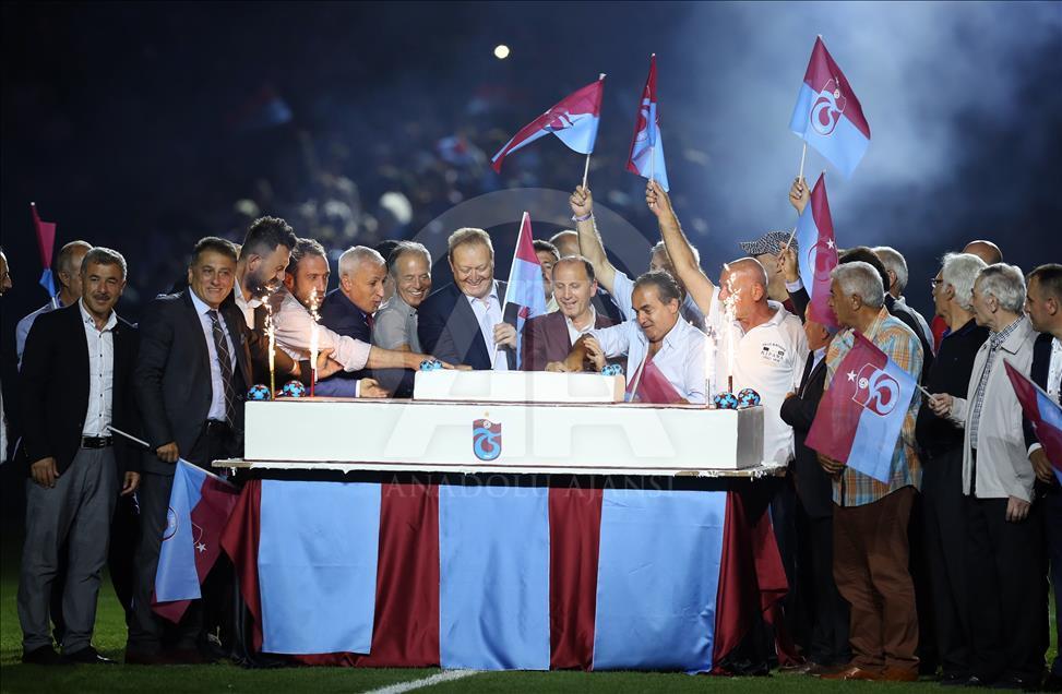 Trabzonspor'un 50. kuruluş yıl dönümü