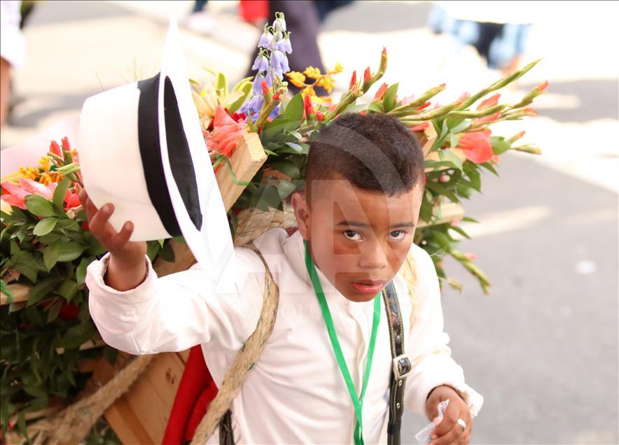 Colombians celebrate The Medellin Flower Festival