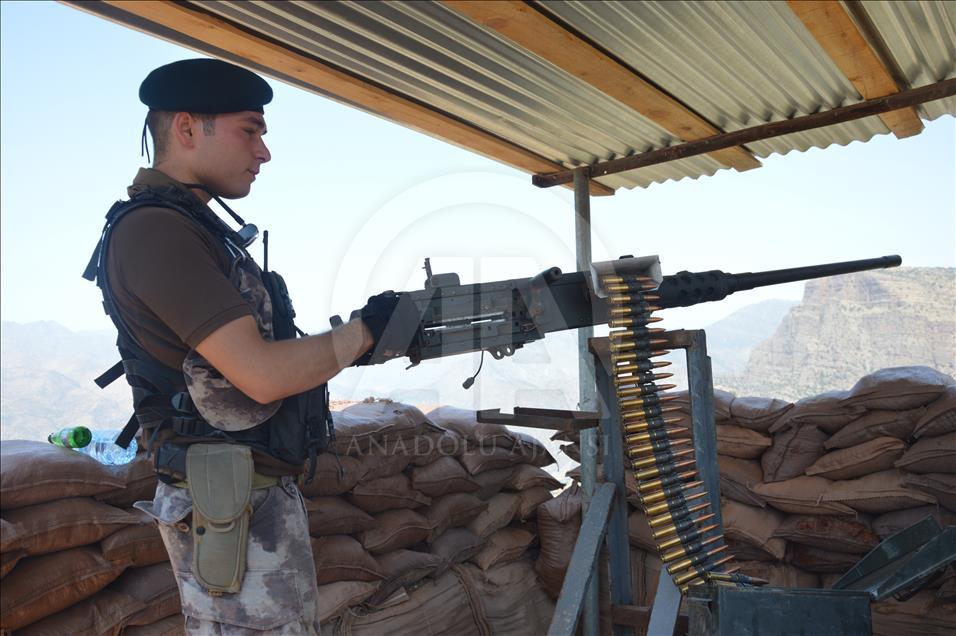2 bin rakımlı Kırmızı Tepe'de vatan savunması