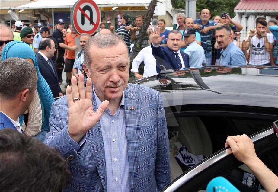 Cumhurbaşkanı Erdoğan Artvin’de