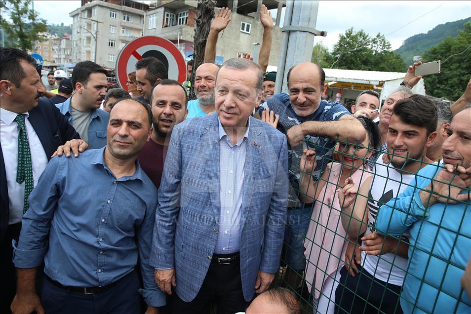 Cumhurbaşkanı Erdoğan Artvin’de