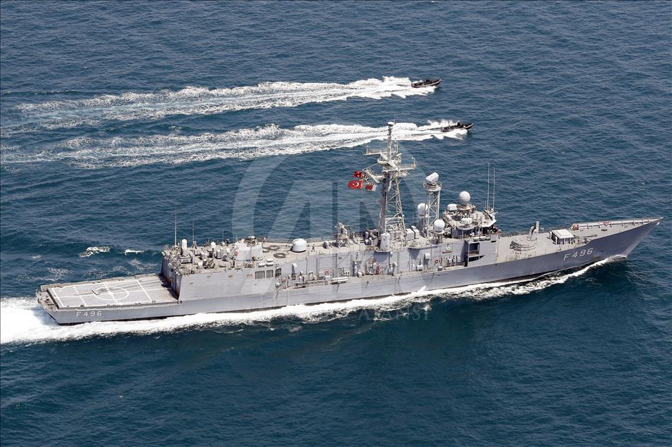 Türkiye ile Katar arasındaki deniz tatbikatı

