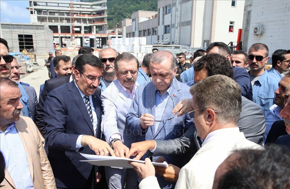Cumhurbaşkanı Erdoğan Artvin’de