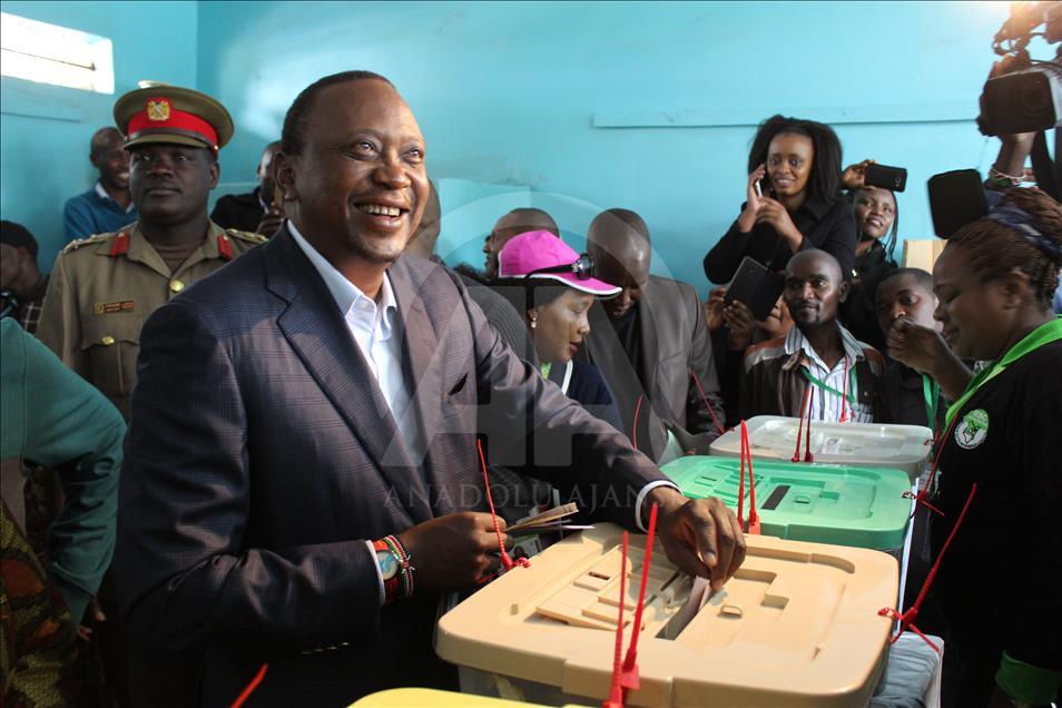 Presidente de Kenia, Uhuru Kenyatta
