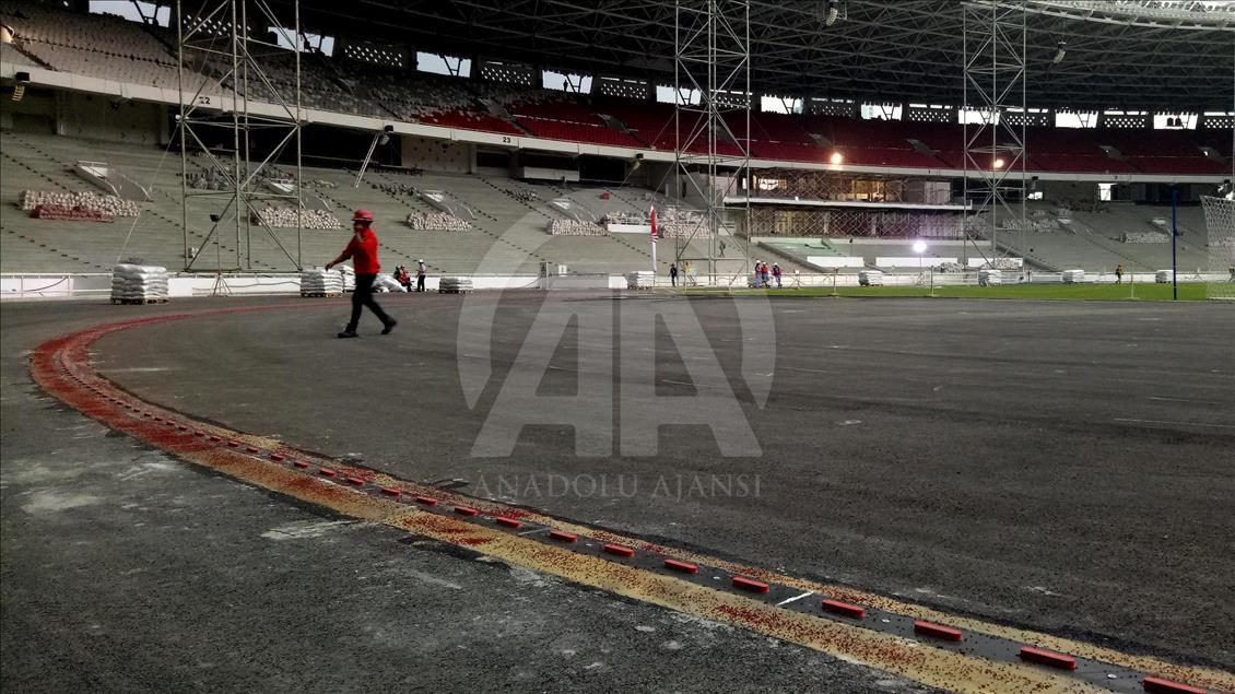 Stadion Utama Bung Karno mempercantik diri