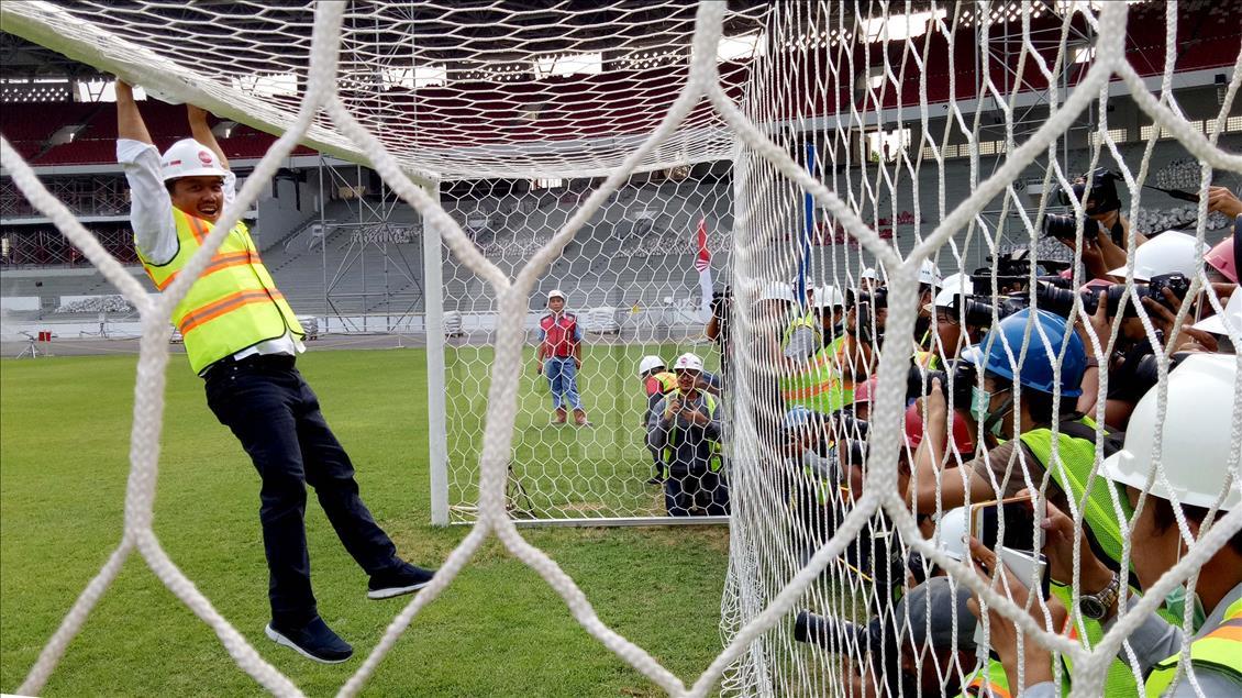 Stadion Utama Bung Karno mempercantik diri