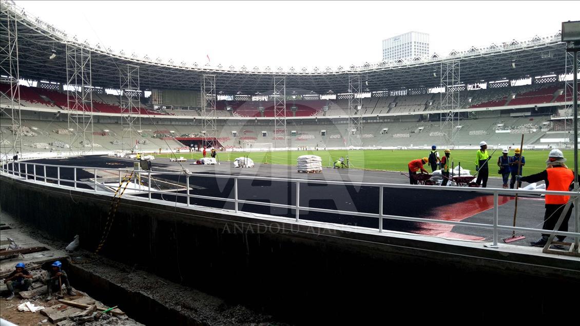 Stadion Utama Bung Karno mempercantik diri
