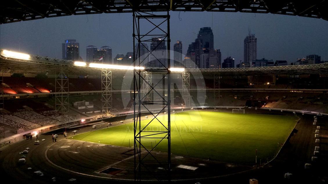 Stadion Utama Bung Karno mempercantik diri