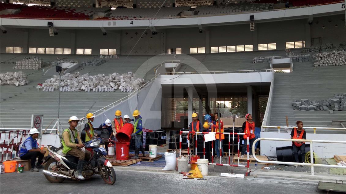 Stadion Utama Bung Karno mempercantik diri