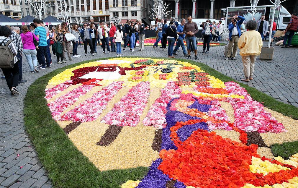 Brüksel'de çiçek zamanı festivali