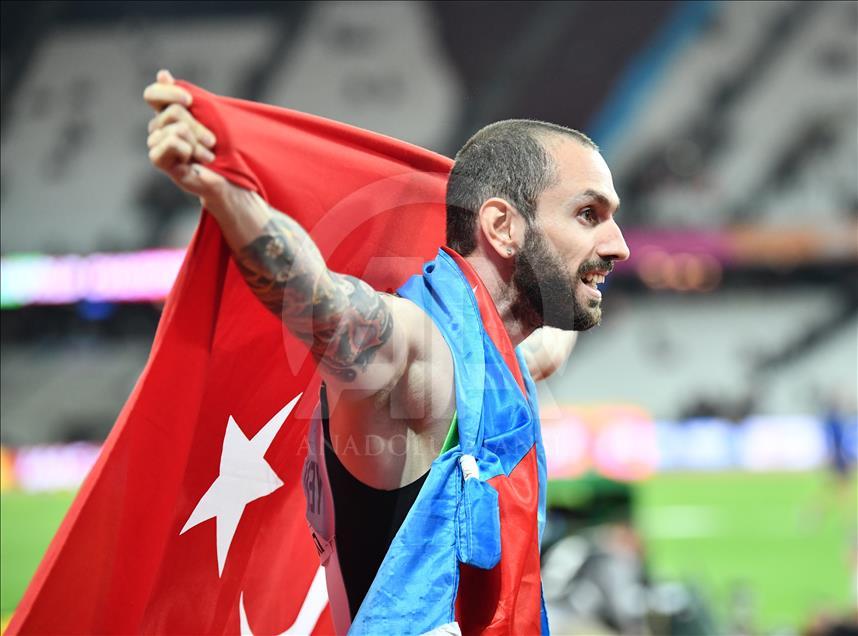 Athlétisme/Mondiaux de Londres: Le Turc Guliyev, champion du monde du 200m