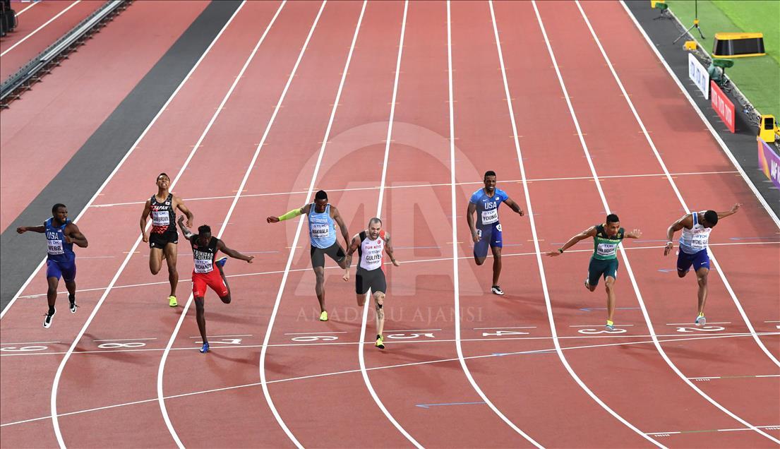 Athlétisme/Mondiaux de Londres: Le Turc Guliyev, champion du monde du 200m