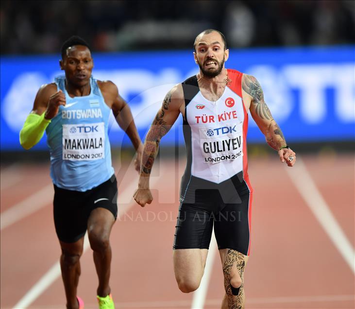 Athlétisme/Mondiaux de Londres: Le Turc Guliyev, champion du monde du 200m