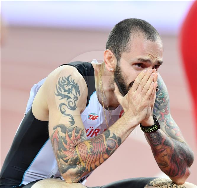 Athlétisme/Mondiaux de Londres: Le Turc Guliyev, champion du monde du 200m