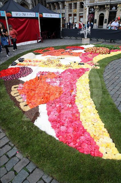 Brüksel'de çiçek zamanı festivali