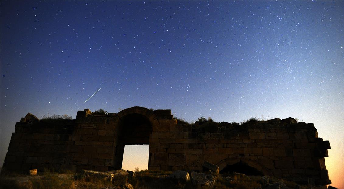 Perseid Meteor Shower in Turkey's Usak