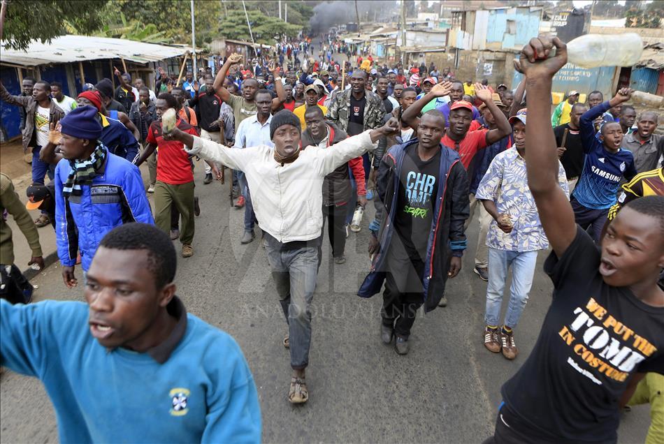 Post-election protests in Kenya - Anadolu Ajansı