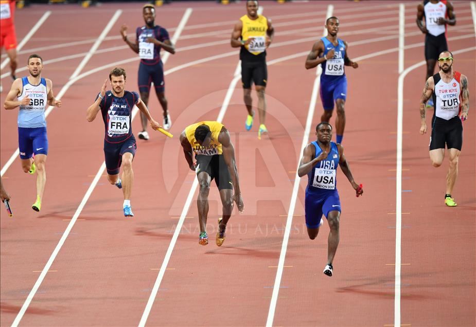 Usain Bolt yarışı yarıda bıraktı