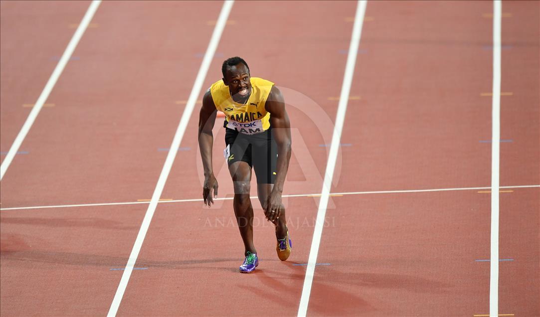 Usain Bolt yarışı yarıda bıraktı