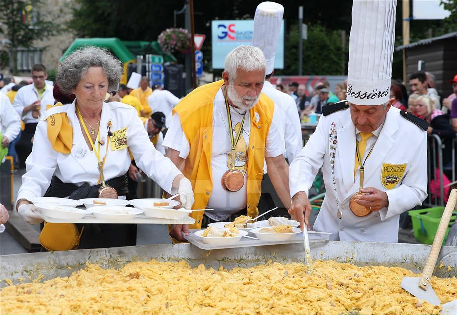 Belgique : Dix mille œufs pour la plus grande omelette au monde