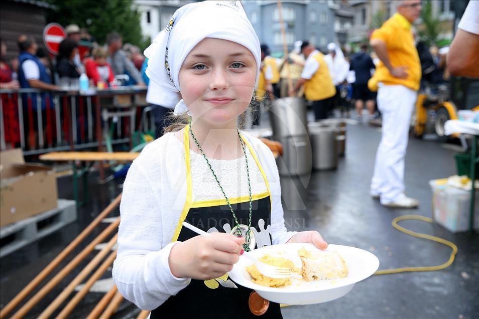 Belgique : Dix mille œufs pour la plus grande omelette au monde
