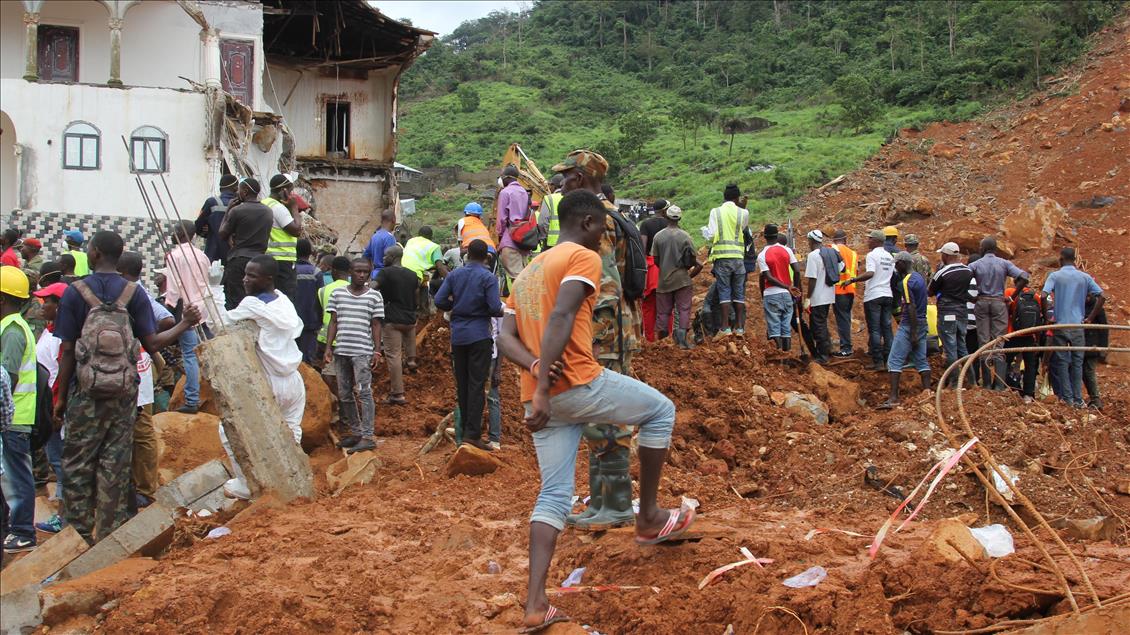 Sierra Leone'deki toprak kayması