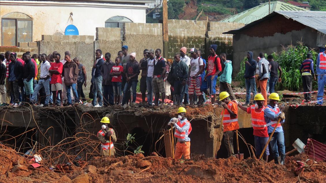 Sierra Leone landslide kills hundreds - Anadolu Ajansı