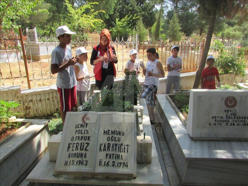 "Damla Projesi" gönüllüleri Gaziantep'te 