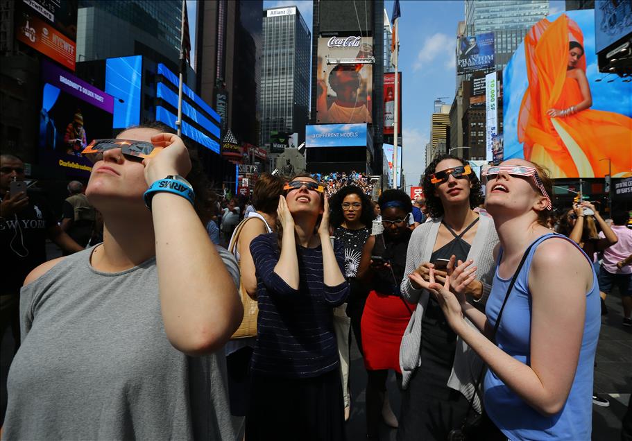 Total solar eclipse in USA