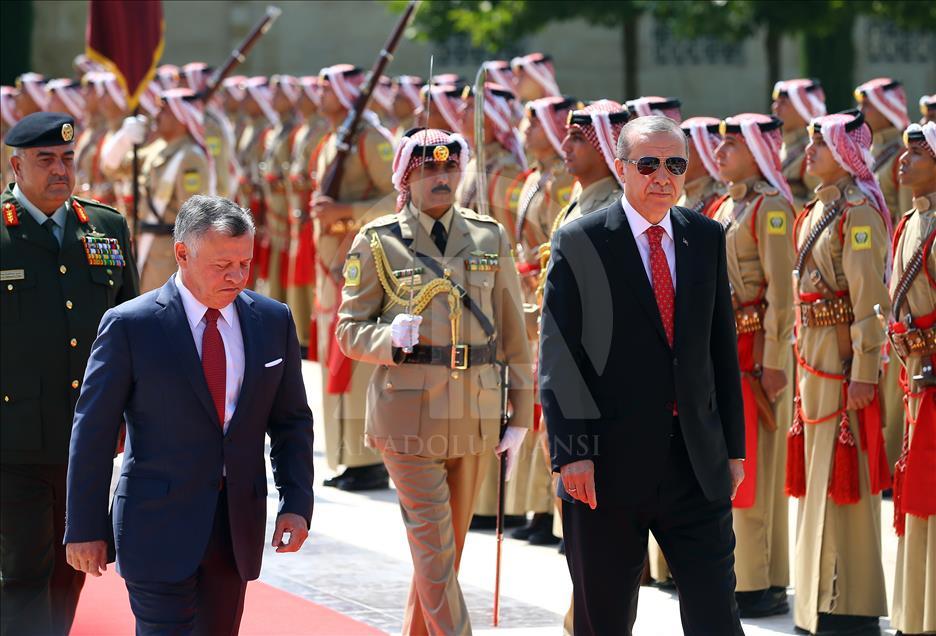 Cumhurbaşkanı Erdoğan Ürdün’de