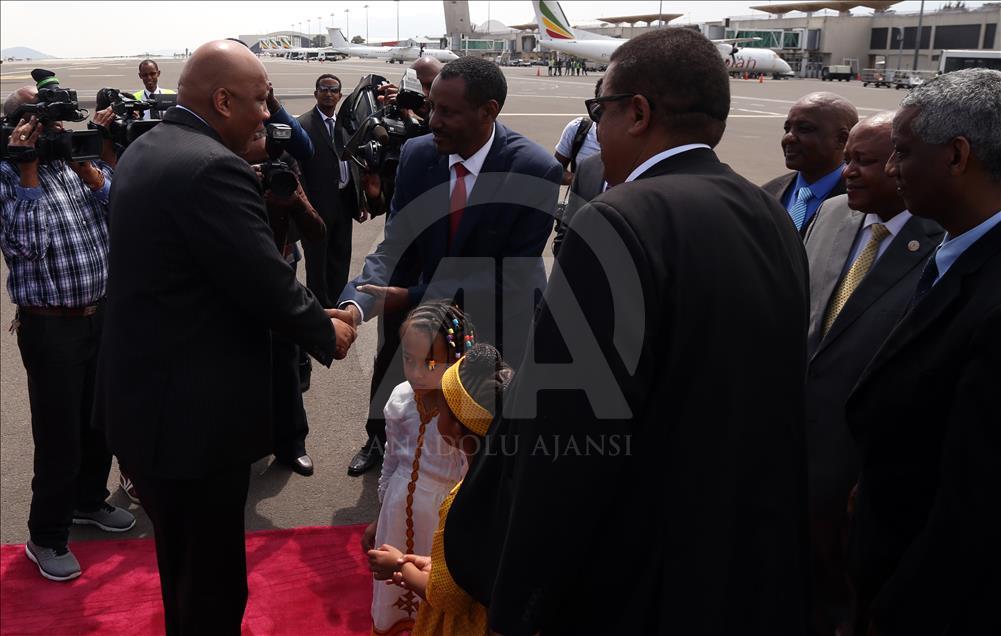 Le roi du Lesotho en visite en Ethiopie
