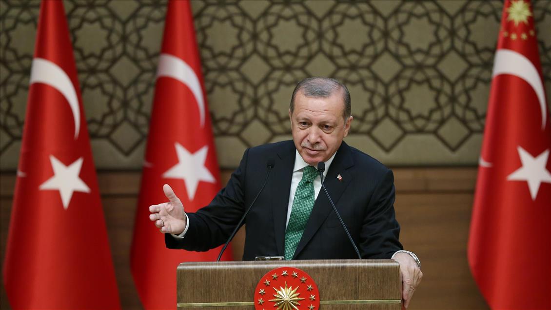 سخنرانی اردوغان در سی و نهمین نشست مختاران در آنکارا