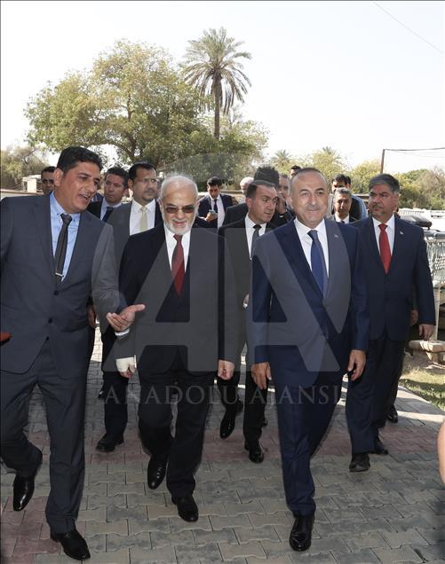 وزیر امور خارجه ترکیه وارد بغداد شد
