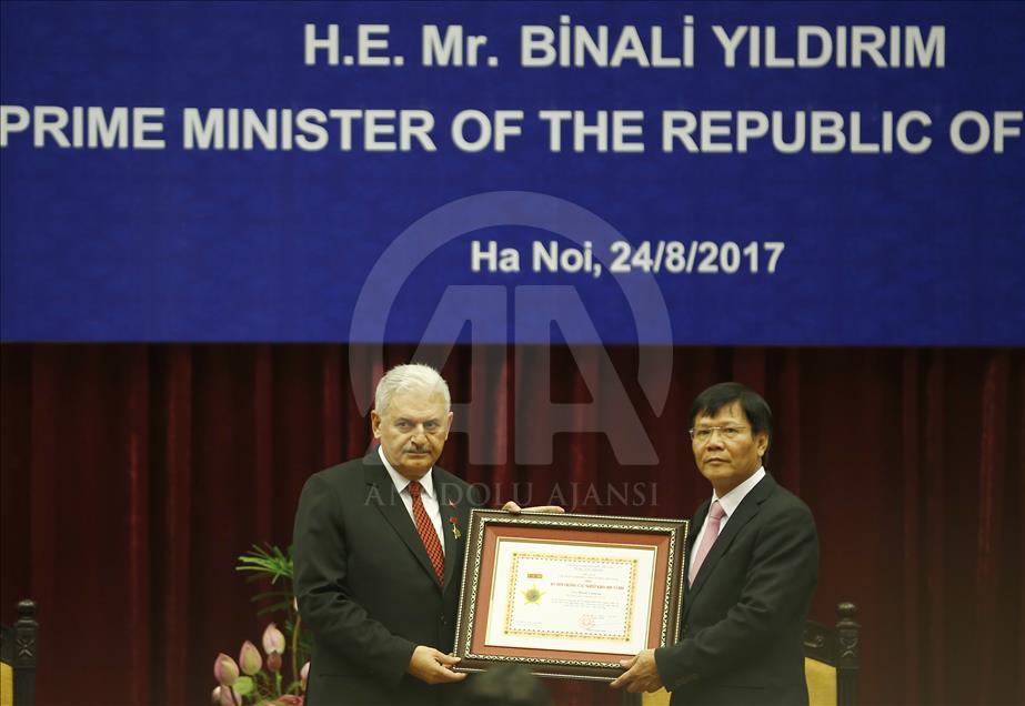Başbakan Yıldırım, Vietnam'da