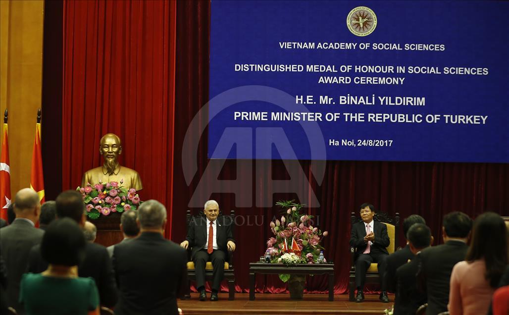 Başbakan Yıldırım, Vietnam'da