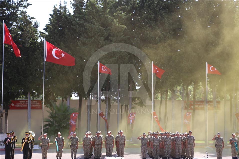 Acemi erler yemin etti