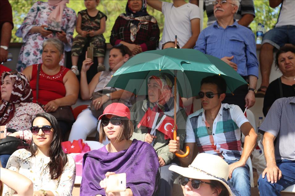 Acemi erler yemin etti
