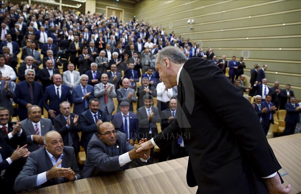 Cumhurbaşkanı Erdoğan'ın görevdeki "üçüncü" yılı