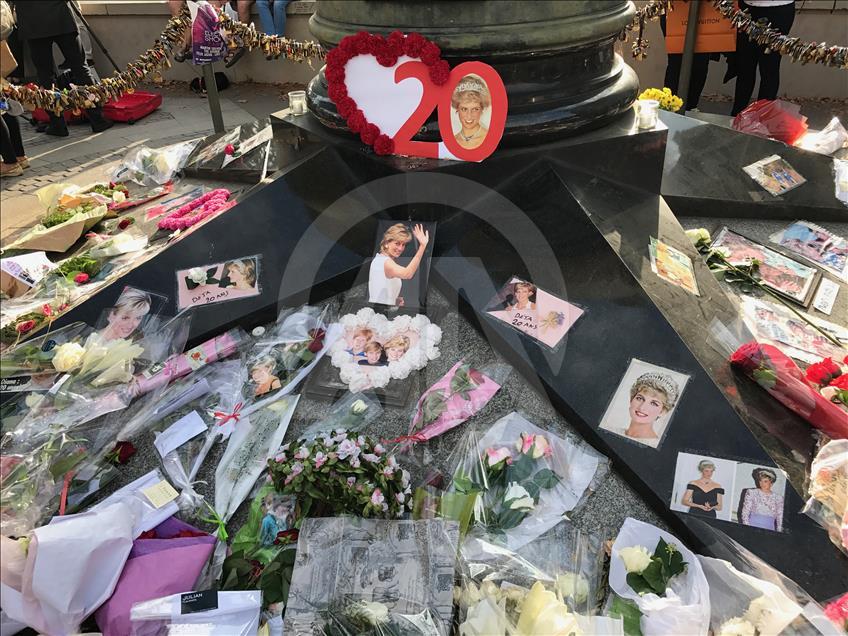 Prenses Diana'nın 20. ölüm yıl dönümü