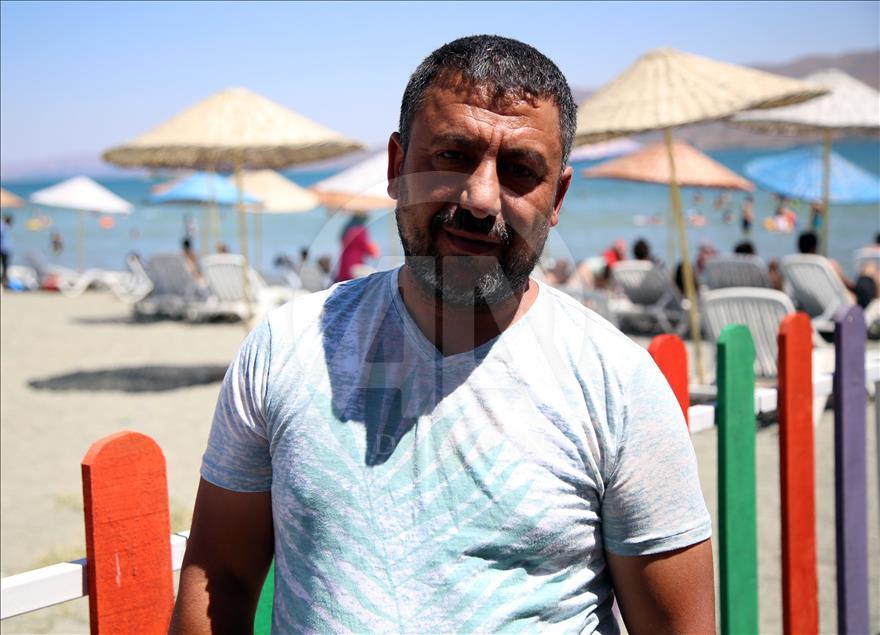 Le lac Hazar de Turquie : "Nage comme si tu étais en mer Méditerranée "