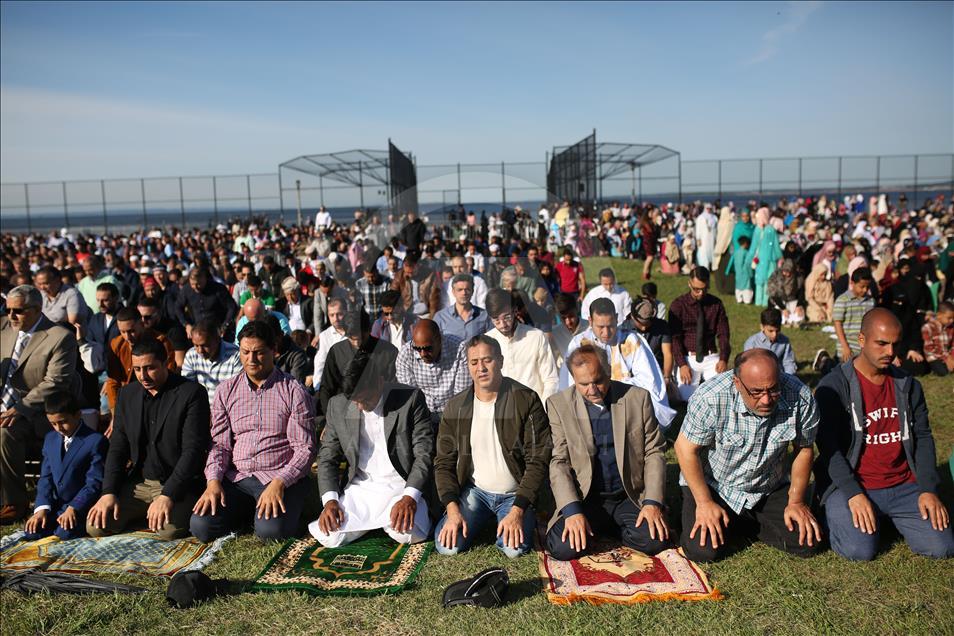 Prière d'Aïd Al Adha à New York