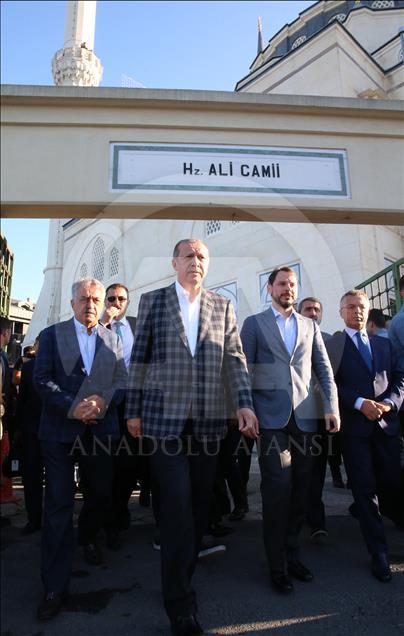 Cumhurbaşkanı Erdoğan İstanbul'da