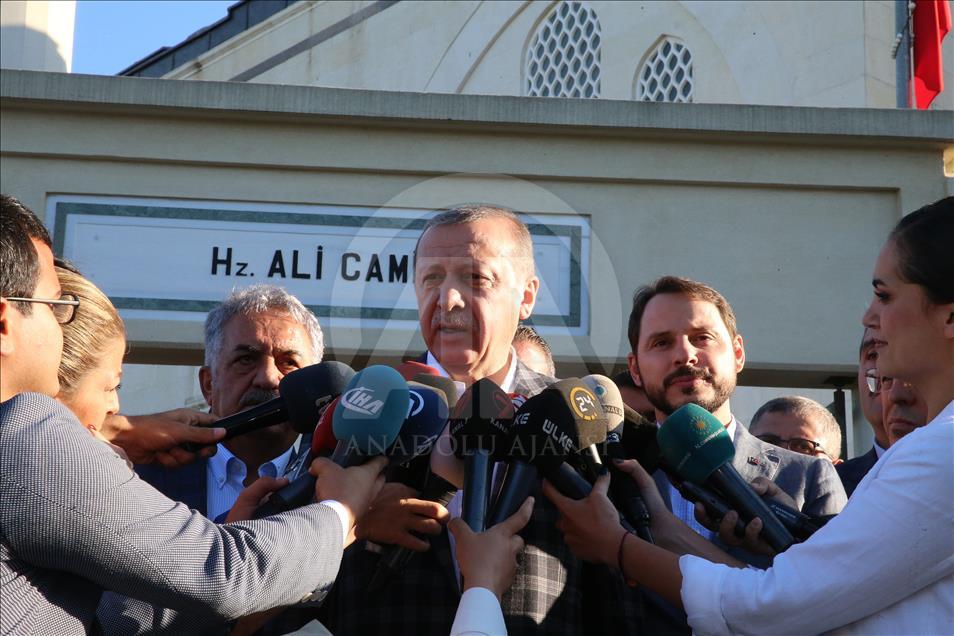 Cumhurbaşkanı Erdoğan İstanbul'da