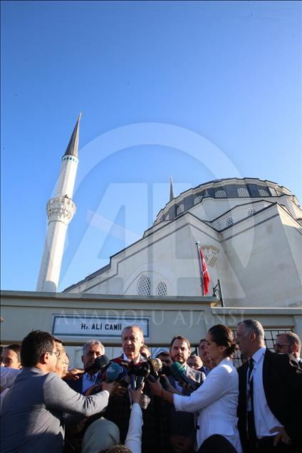 Cumhurbaşkanı Erdoğan İstanbul'da